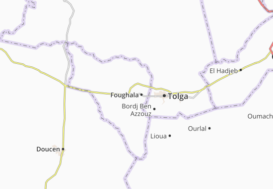 Kaart Plattegrond Foughala
