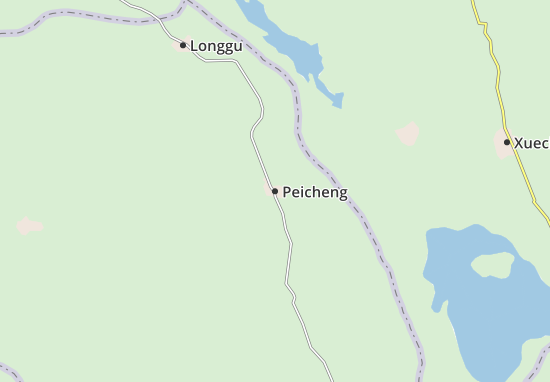 Mapa Peicheng