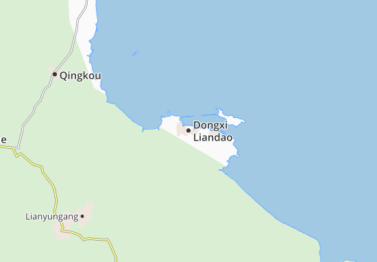 Mapa Dongxi Liandao