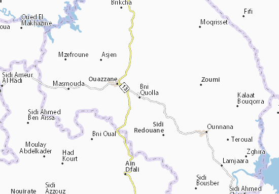 Mapa Bni Quolla