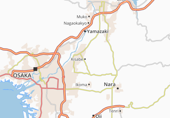 Karte Stadtplan Kisabe