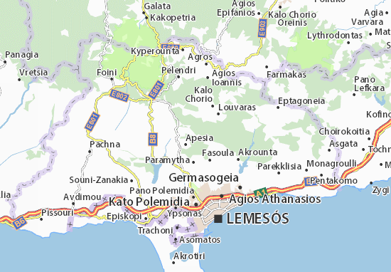 Gerasa Map