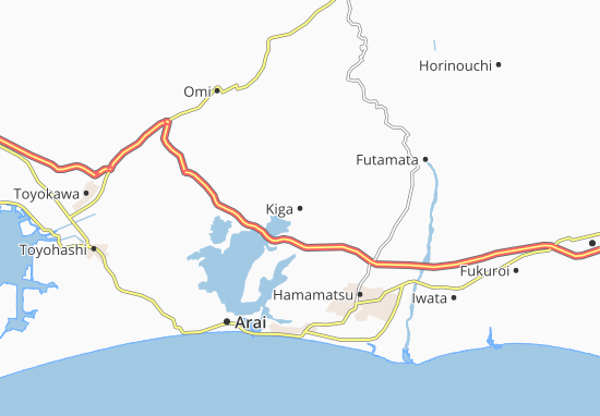 Mapa Kiga