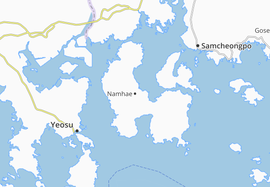 Namhae Map