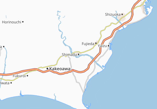 Mapa Shimada