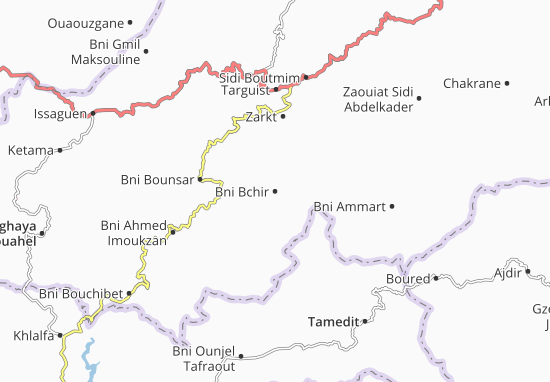 Bni Bchir Map