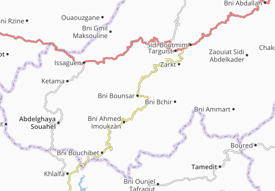 Bni Bounsar Map