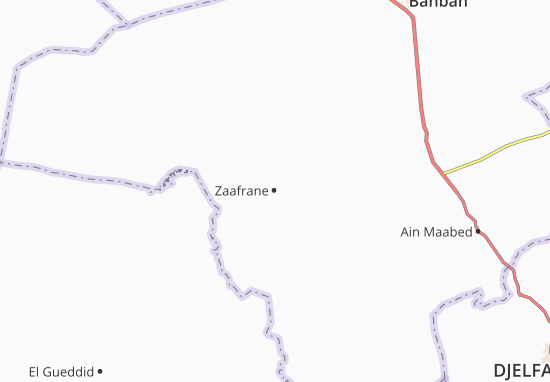 Mapa Zaafrane