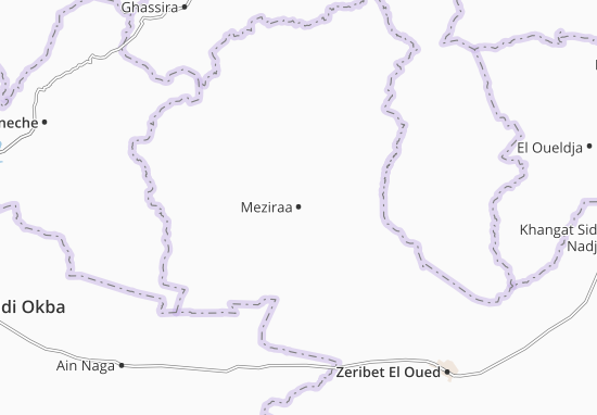Mapa Meziraa