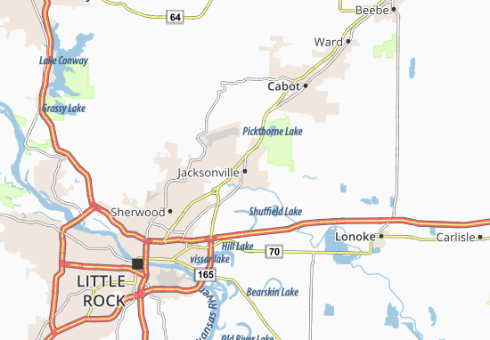 Jacksonville Map