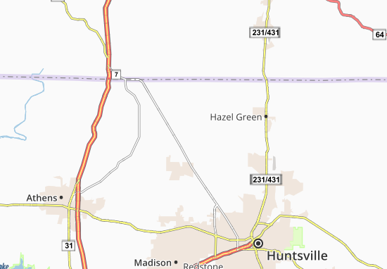 Mapa Madison Crossroads