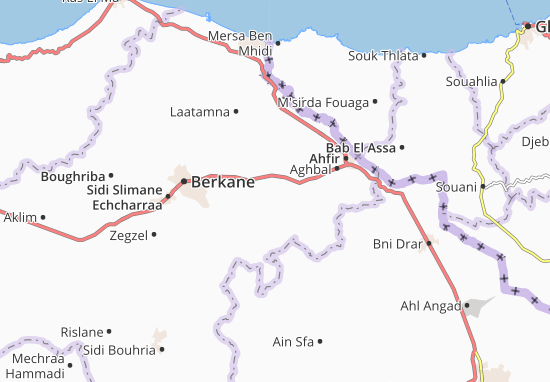 Mapa Fezouane