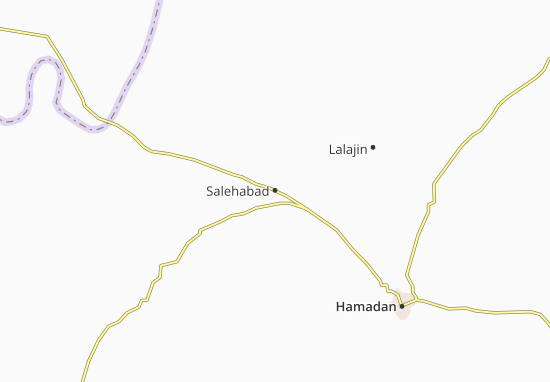 Kaart Plattegrond Salehabad