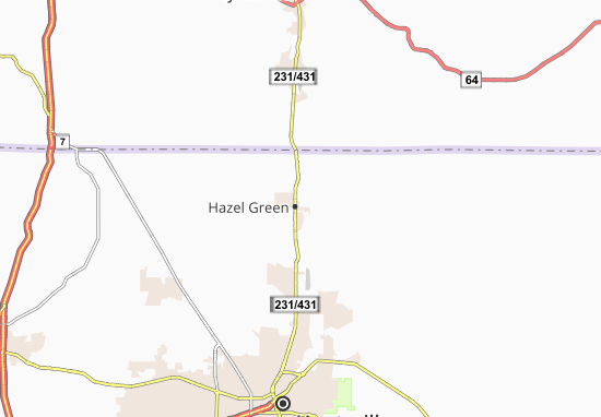 Hazel Green Map