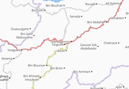 Mapa Targuist