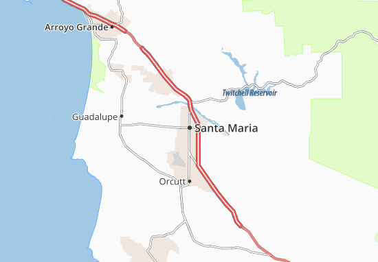 Santa Maria Map