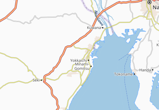 Karte Stadtplan Muroyama