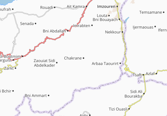 Chakrane Map
