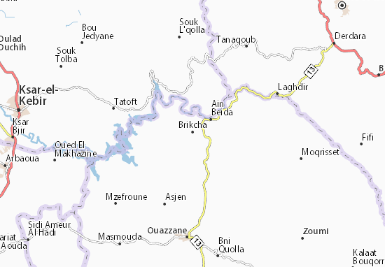 Mapa Brikcha