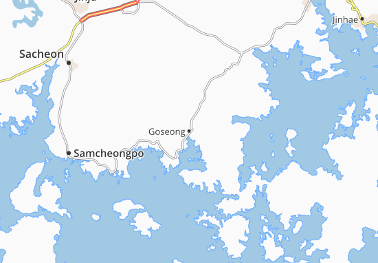 Mapa Goseong