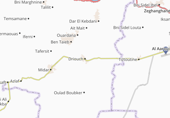 Mapa Driouch