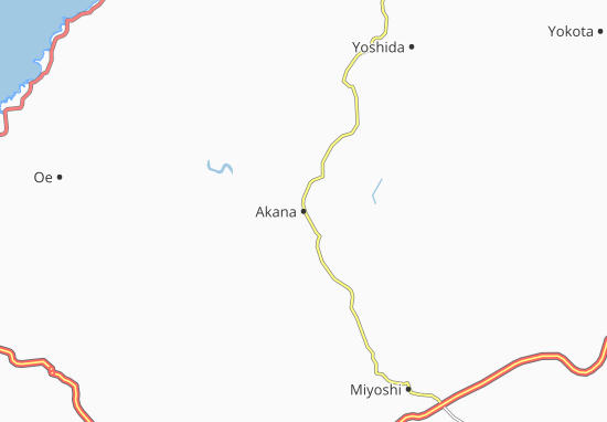 Mapa Akana