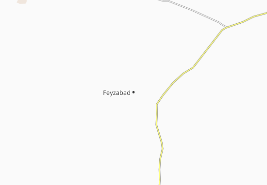 Karte Stadtplan Feyzabad