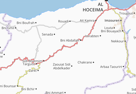 Karte Stadtplan Bni Hadifa
