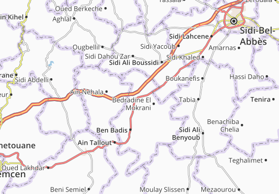 Hassi Zahana Map