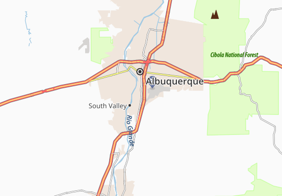 Mapa South Valley