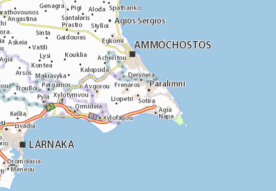 Sotira Map