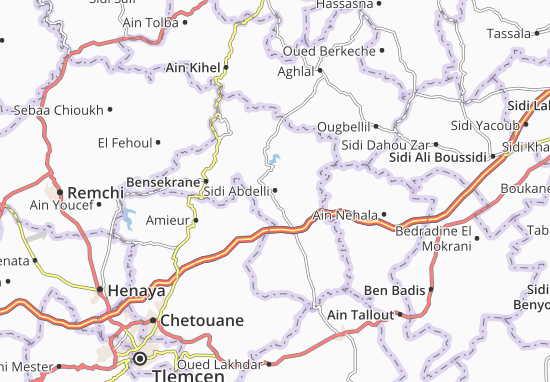 Sidi Abdelli Map