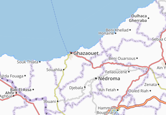 Dar Yaghmourassene Map