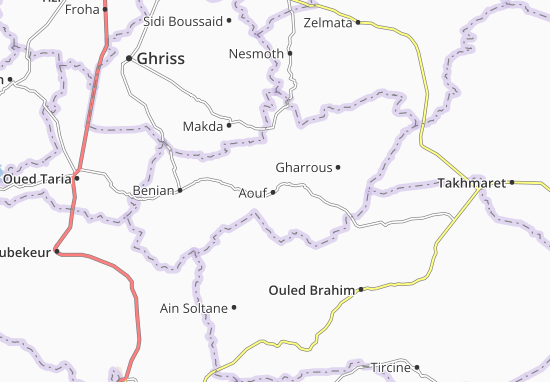 Karte Stadtplan Aouf