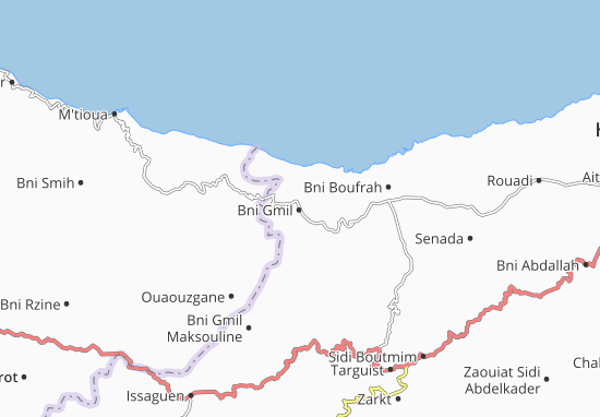 Bni Gmil Map
