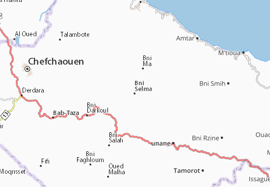 Bni Selmane Map