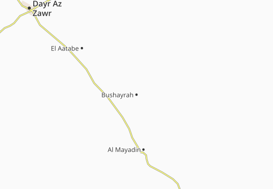 Karte Stadtplan Bushayrah