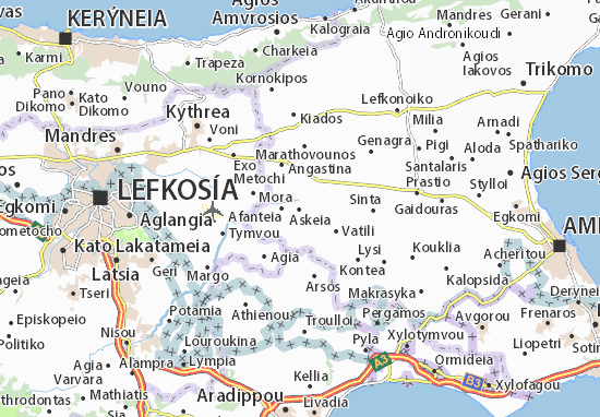 Karte Stadtplan Askeia