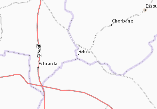 Karte Stadtplan Hebira