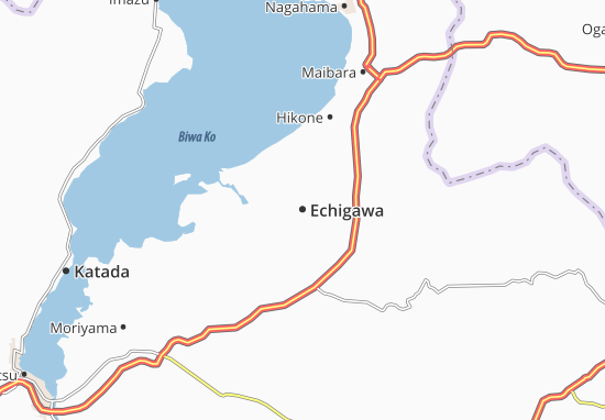 Kaart Plattegrond Echigawa