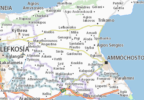 Prastio Map