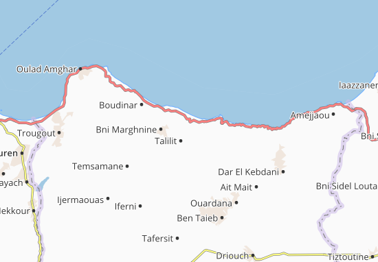 Tazaghine Map