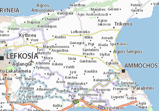Pyrga Map