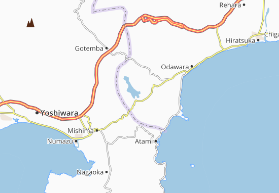 Mapa Sekishoato