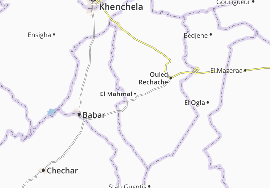 Mapa El Mahmal