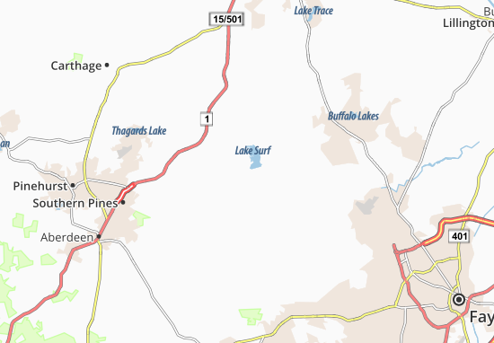 Mapa Lobelia