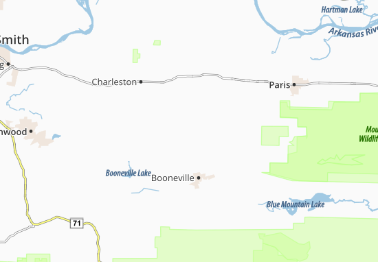 Mapa Chismville