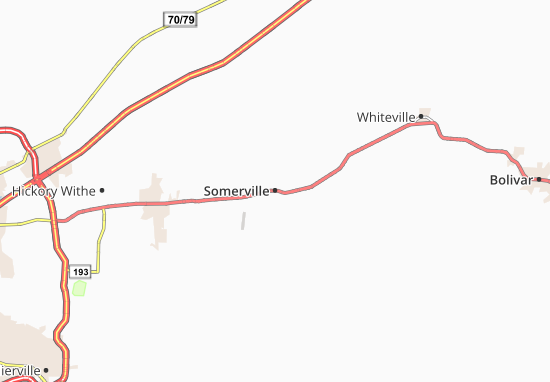 Karte Stadtplan Somerville