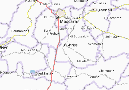 Mapa Ghriss