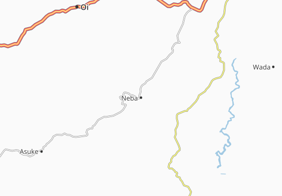 Karte Stadtplan Neba